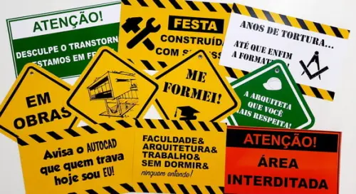 Placas Decorativas - Arquitetura