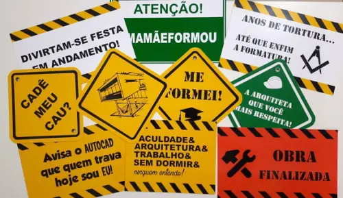 Placas Decorativas - Arquitetura