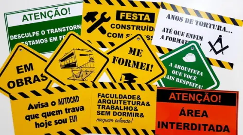 Placas Decorativas - Arquitetura
