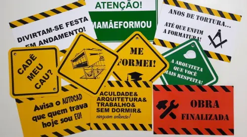 Placas Decorativas - Arquitetura