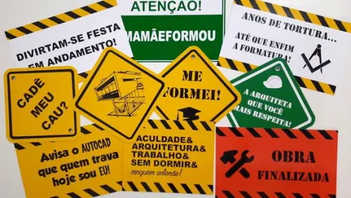 Placas Decorativas - Arquitetura