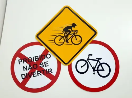 Placas Decorativas - Bike