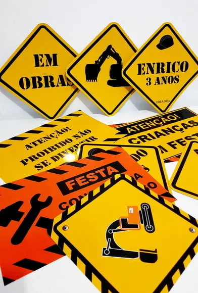 Placas Decorativas - Construção