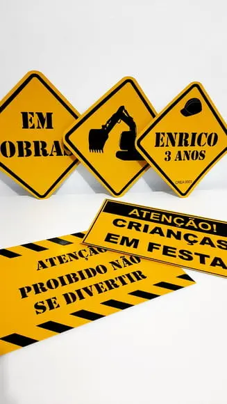 Placas Decorativas - Construção