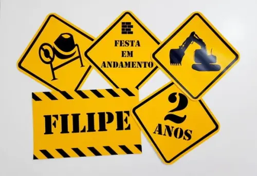 Placas Decorativas - Construção