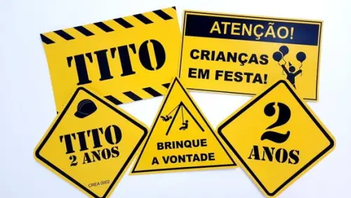 Placas Decorativas - Construção