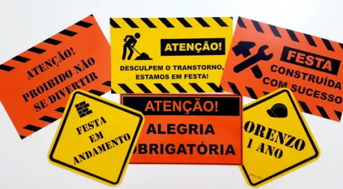 Placas Decorativas - Construção