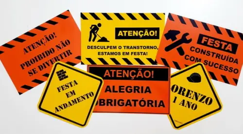 Placas Decorativas - Construção