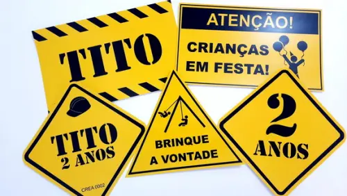 Placas Decorativas - Construção