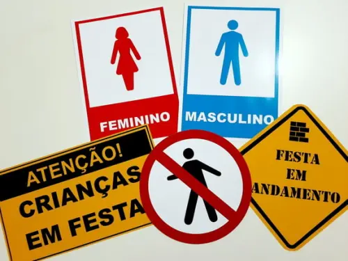 Placas Decorativas - Construção