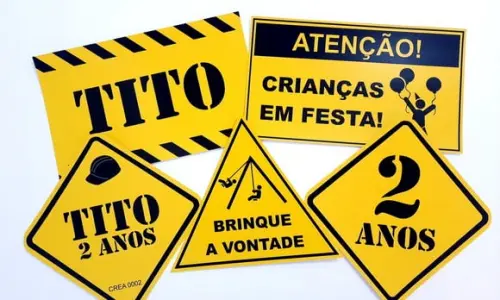 Placas Decorativas - Construção