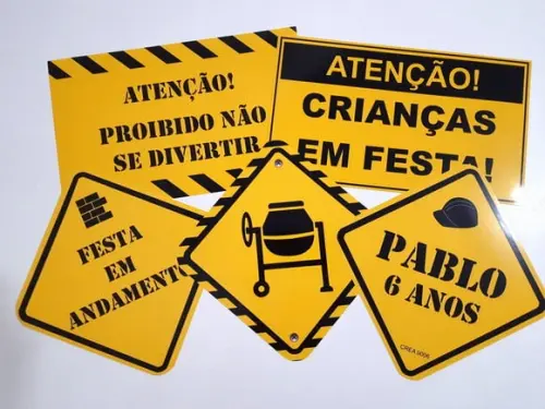 Placas Decorativas - Construção
