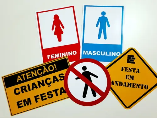 Placas Decorativas - Construção