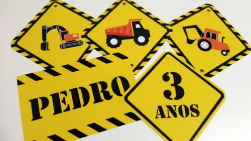 Placas Decorativas - Construção