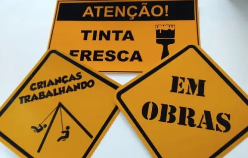 Placas Decorativas - Construção