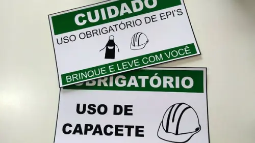 Placas Decorativas - Construção