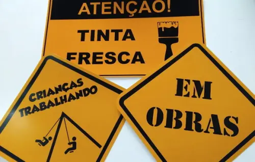 Placas Decorativas - Construção