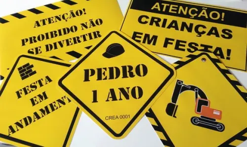 Placas Decorativas - Construção