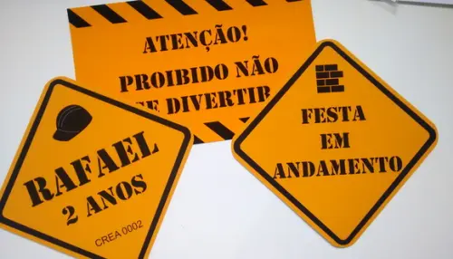 Placas Decorativas - Construção