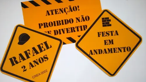 Placas Decorativas - Construção