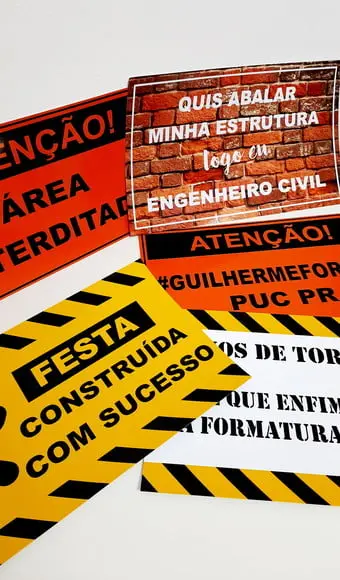 Placas Decorativas - Engenharia