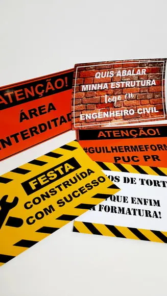 Placas Decorativas - Engenharia