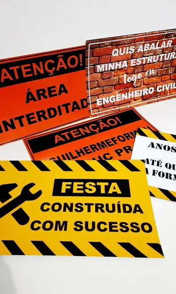 Placas Decorativas - Engenharia