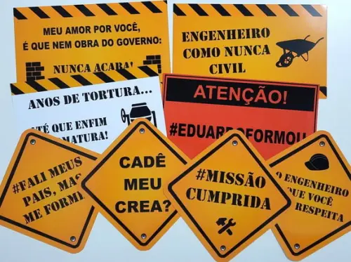 Placas Decorativas - Engenharia