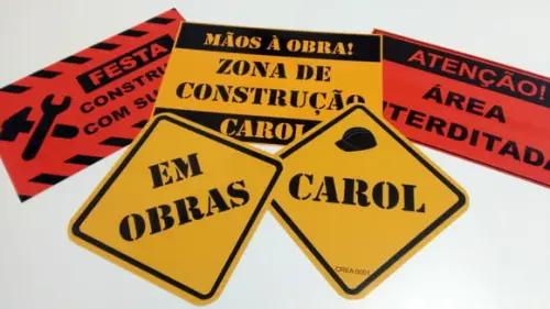 Placas Decorativas - Engenharia