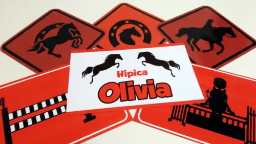 Placas Decorativas - Hípica