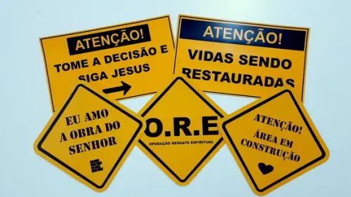 Placas Decorativas - Igreja