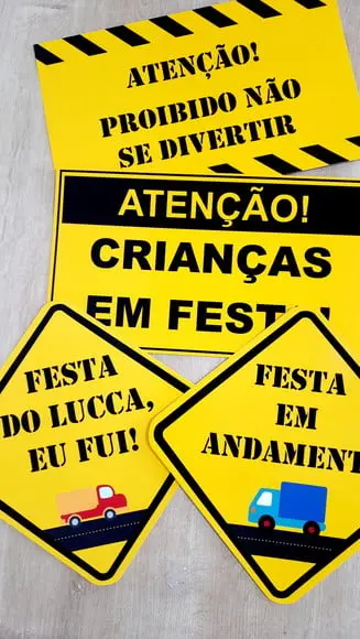Placas Decorativas - Meios de Transportes