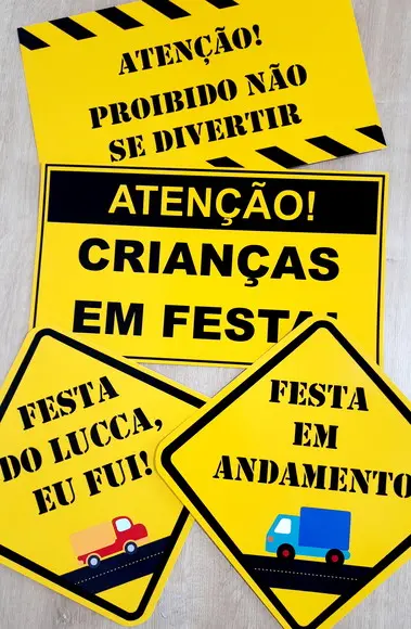 Placas Decorativas - Meios de Transportes
