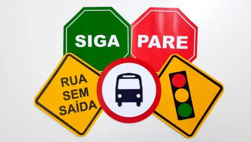 Placas Decorativas - Meios de Transportes