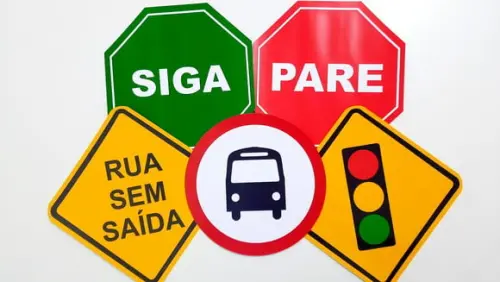 Placas Decorativas - Meios de Transportes