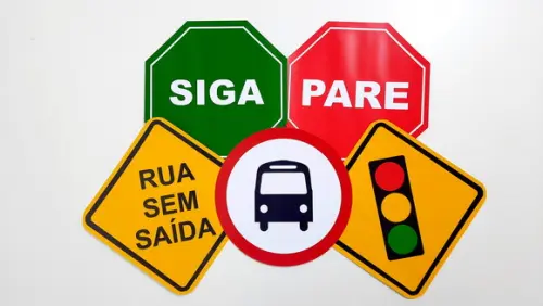 Placas Decorativas - Meios de Transportes