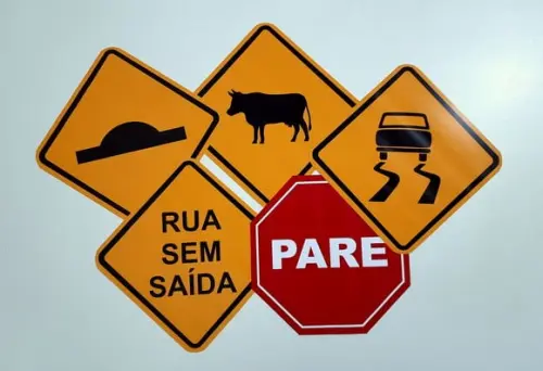 Placas Decorativas - Meios de Transportes