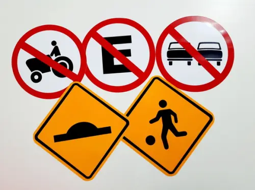 Placas Decorativas - Meios de Transportes