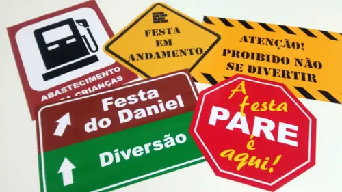 Placas Decorativas - Meios de Transportes