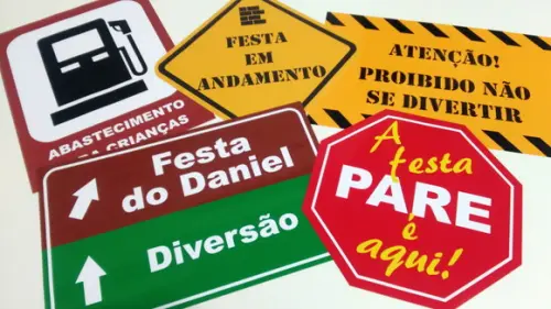 Placas Decorativas - Meios de Transportes