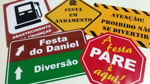 Placas Decorativas - Meios de Transportes