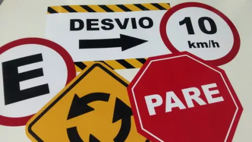 Placas Decorativas - Meios de Transportes