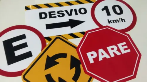 Placas Decorativas - Meios de Transportes