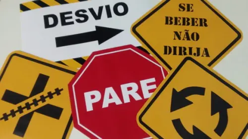 Placas Decorativas - Meios de Transportes