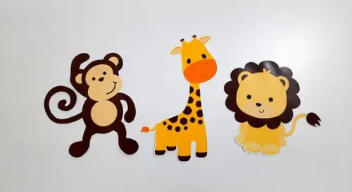 Placas Decorativas - Safari