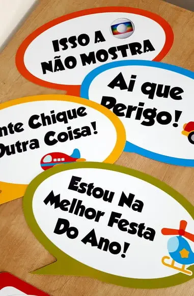 Placas Divertidas - Meios de Transporte