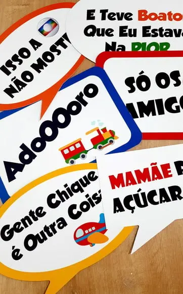 Placas Divertidas - Meios de Transporte