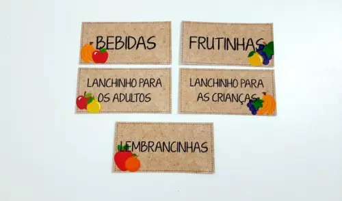 Plaquinhas Feira - Quitandinha