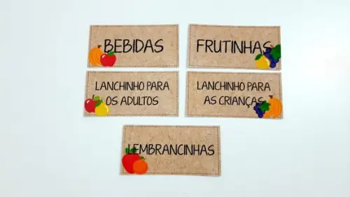 Plaquinhas Feira - Quitandinha