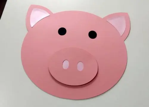 Porquinho 28 cm em Scrap